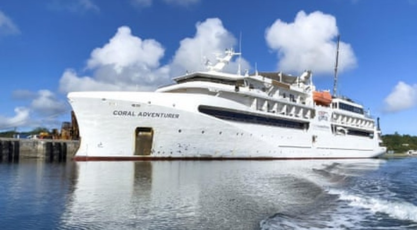 Australian Cruise Ship Refloated After Three Days Stranded on Papua New Guinea Reef