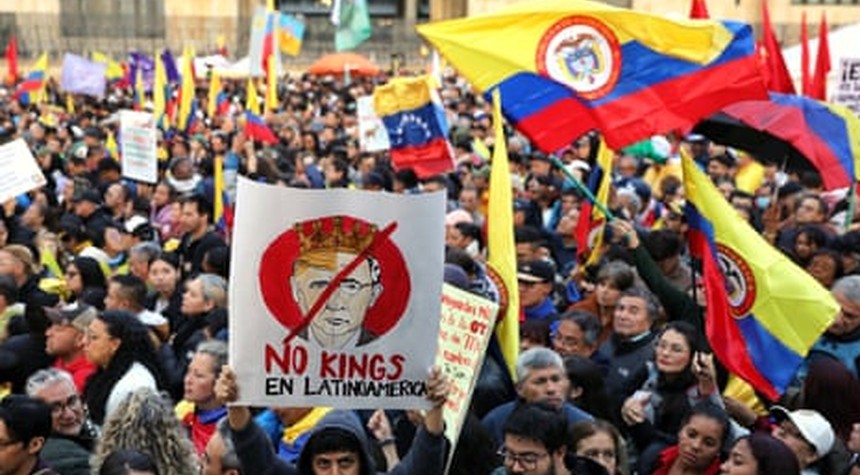 Thousands March in Colombia Against American Military Intervention
