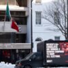 Mobile Billboard Questions Mexican Consular Activity Outside Embassy in Washington