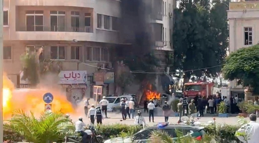Explosions Rock Damascus During Historic Macron Visit to Post-Assad Syria
