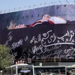 Tehran Erects Billboard Depicting President Trump Dead in Coffin