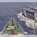 Philippine Ship Struck by Chinese Coast Guard Near Palawan Coast
