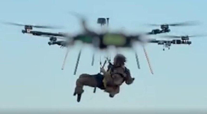 Ukraine Rescues Wounded Soldier by Heavy-Lift Drone in Military First